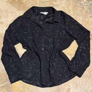 black sag harbor vintage top